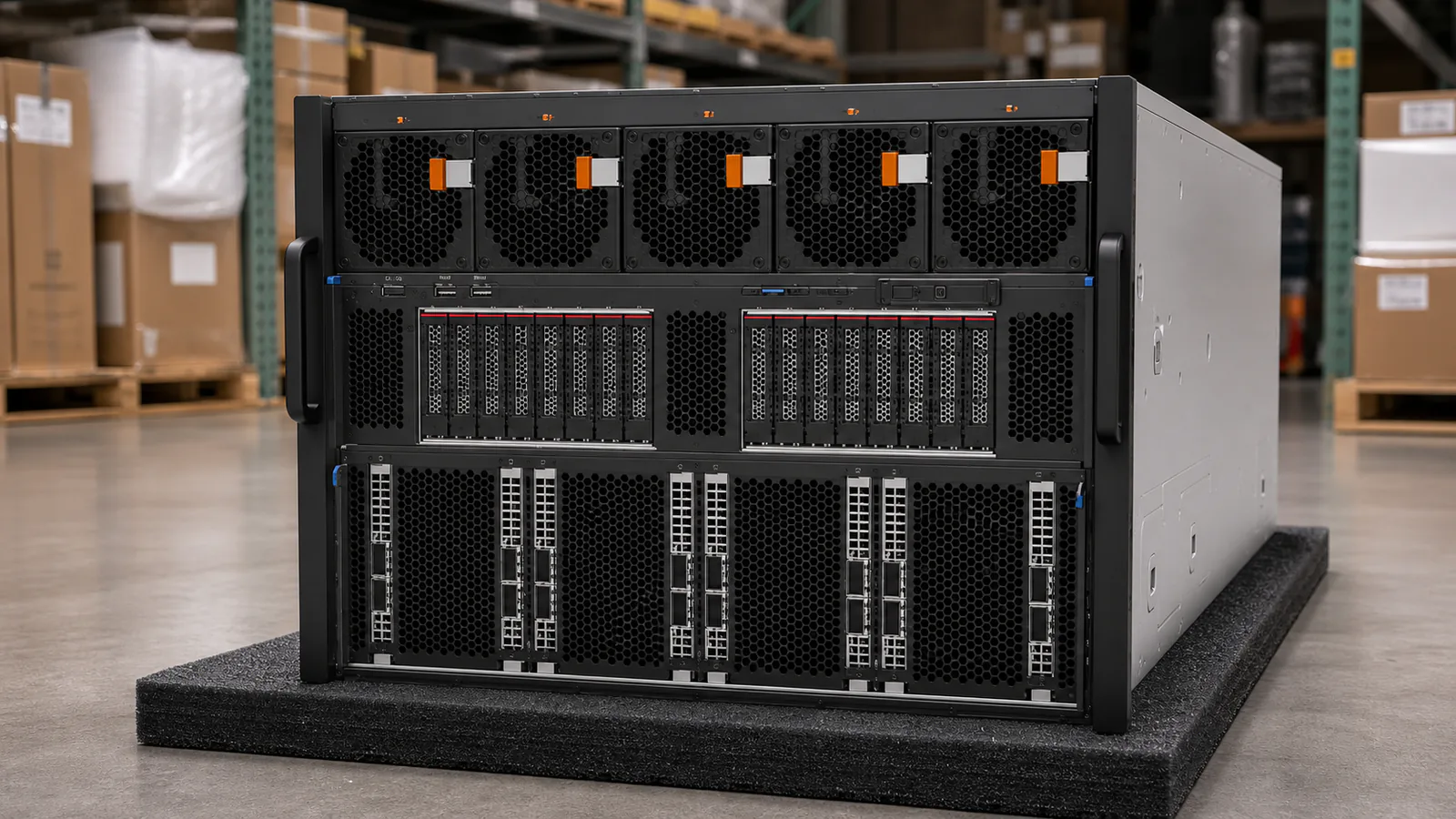 Lenovo ThinkSystem SR685a V3 exact-model product photograph