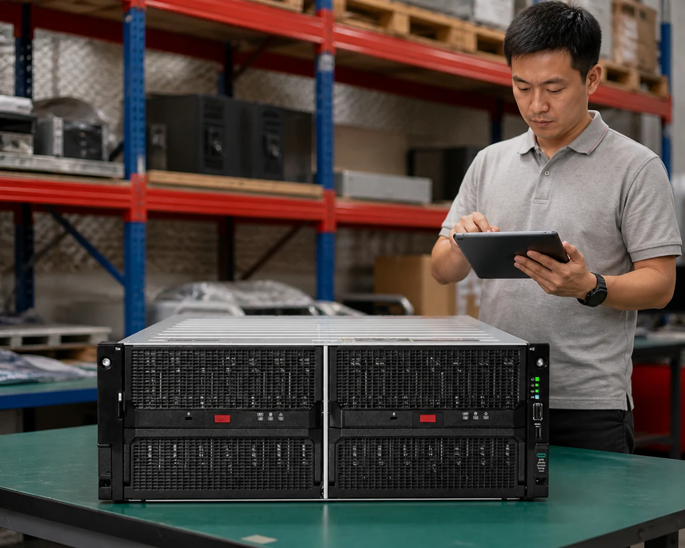 HPE Alletra Storage Server 4140 68LFF Product illustration
