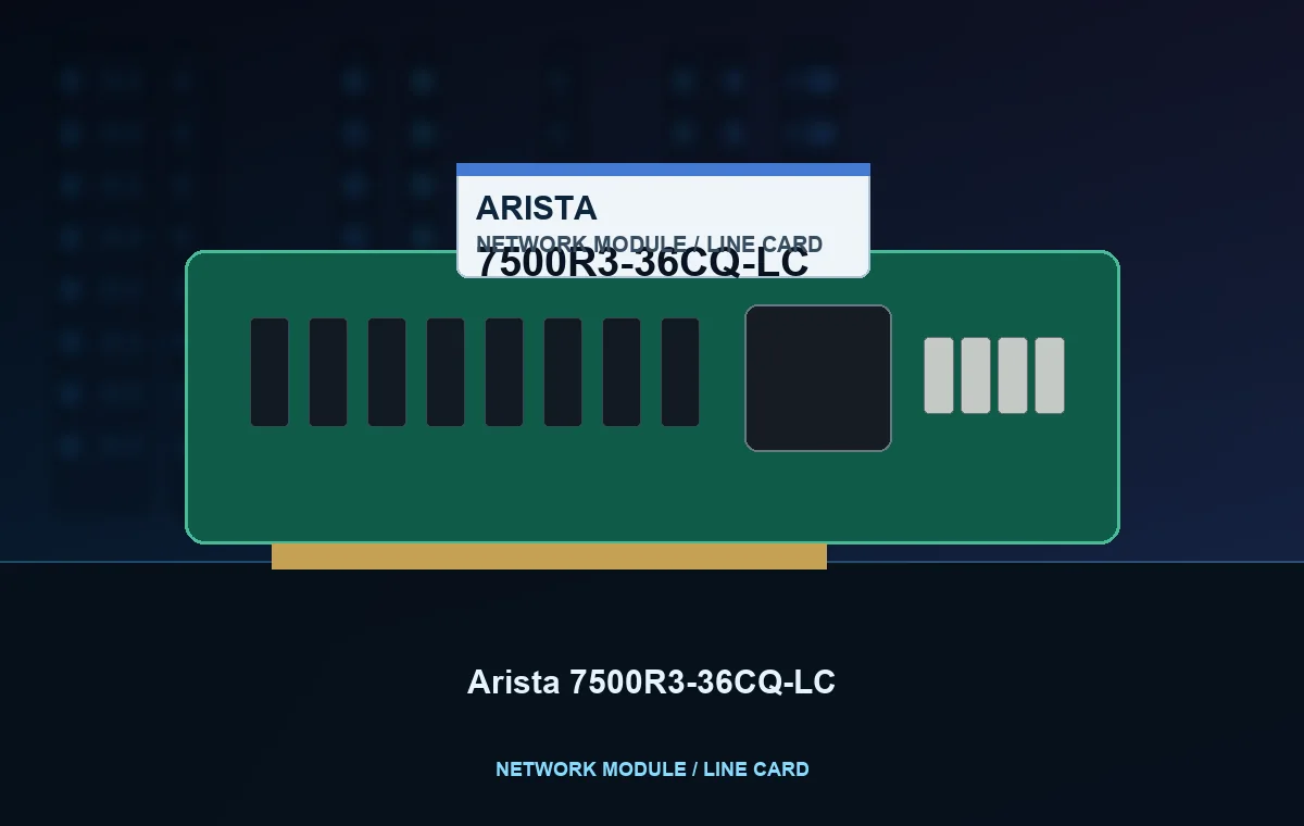 Arista 7500R3-36CQ-LC