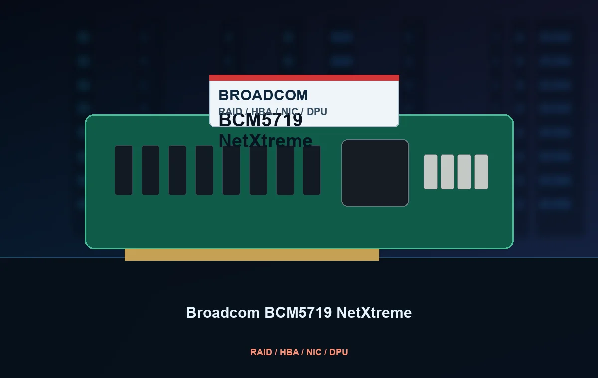 Broadcom BCM5719 NetXtreme