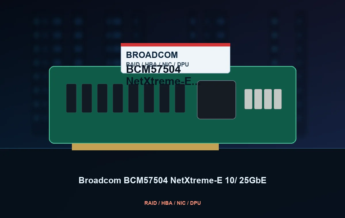 Broadcom BCM57504 NetXtreme-E 10/25GbE