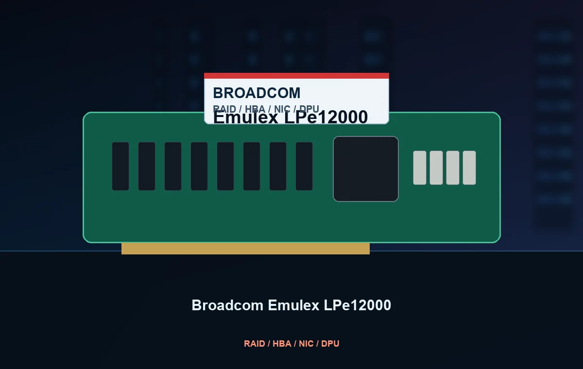 Broadcom Emulex LPe12000