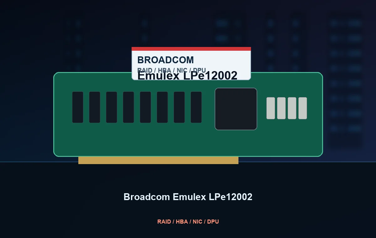 Broadcom Emulex LPe12002