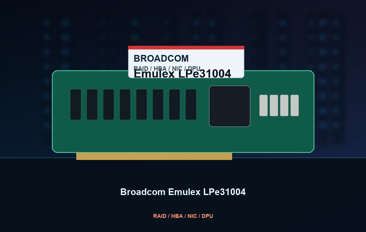 Broadcom Emulex LPe31004