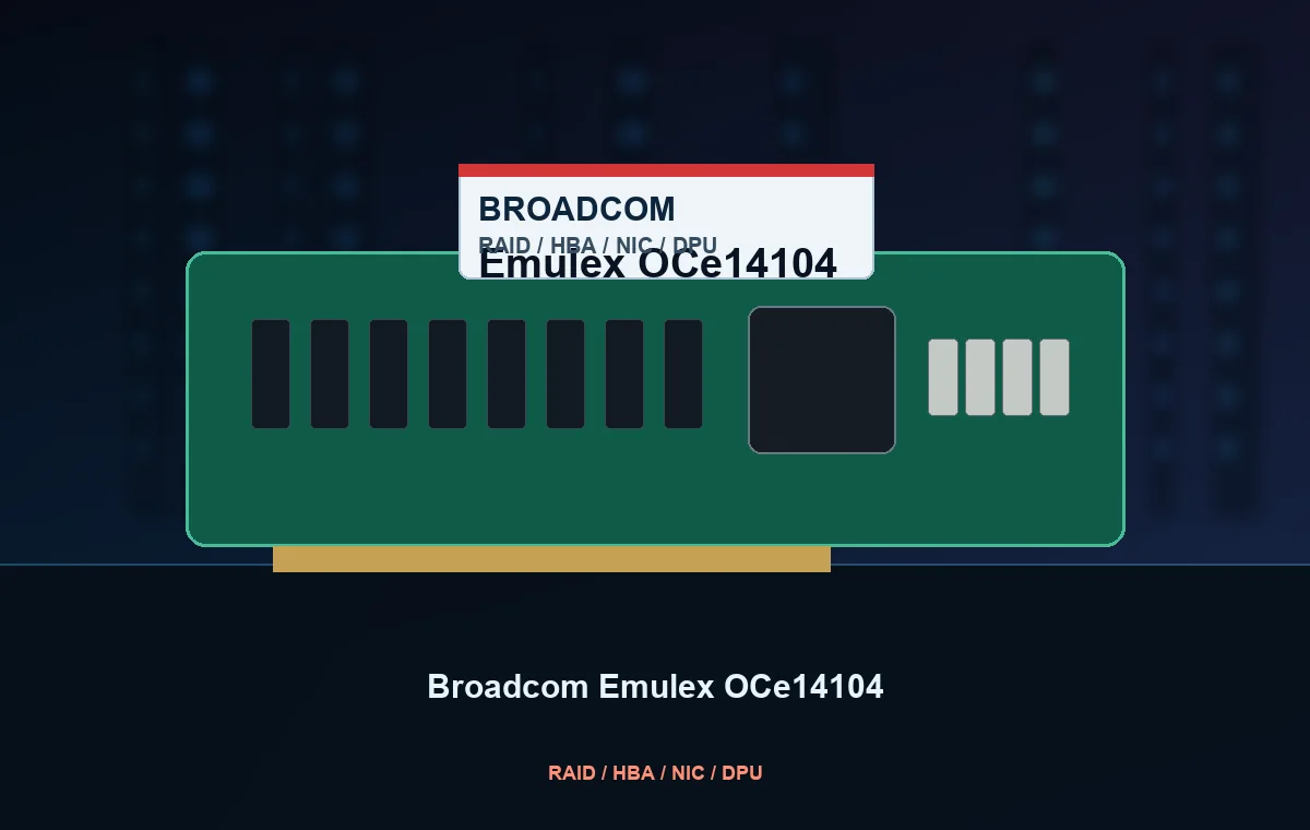 Broadcom Emulex OCe14104