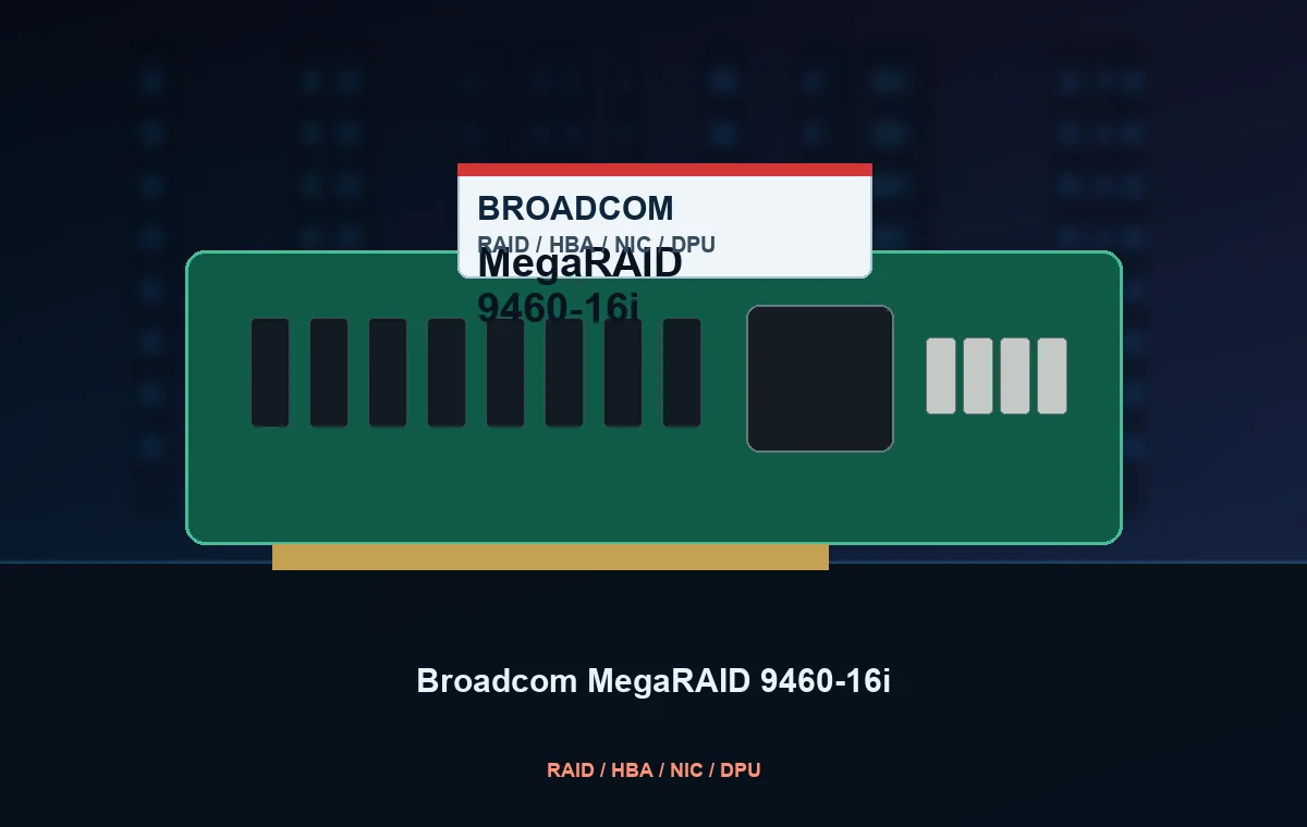 Broadcom MegaRAID 9460-16i
