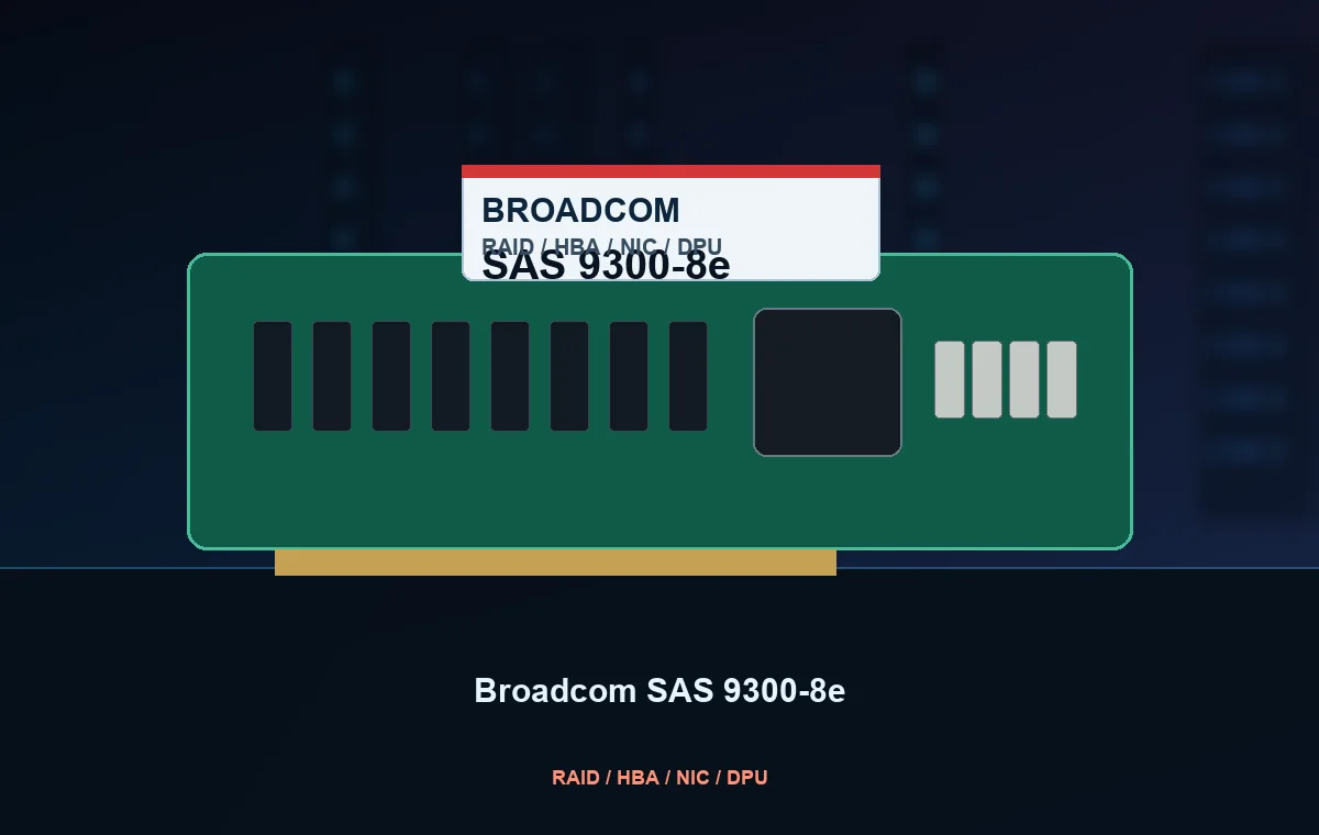 Broadcom SAS 9300-8e