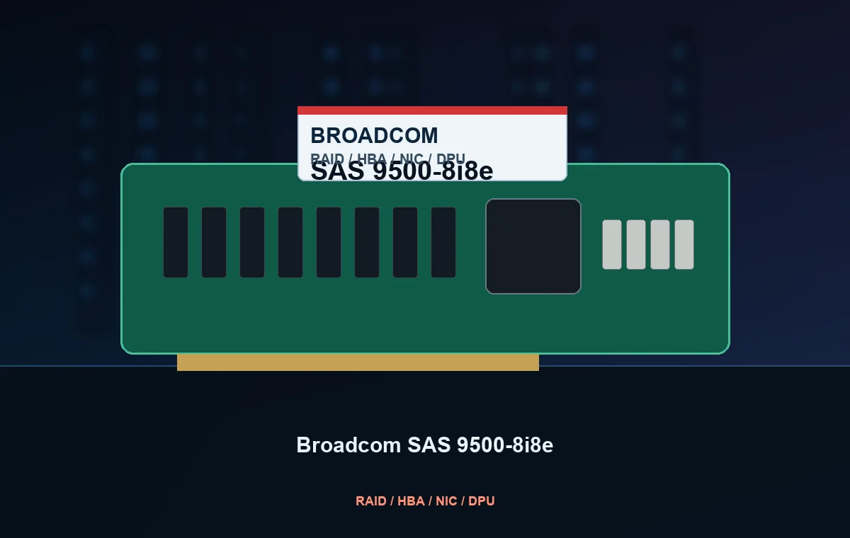 Broadcom SAS 9500-8i8e