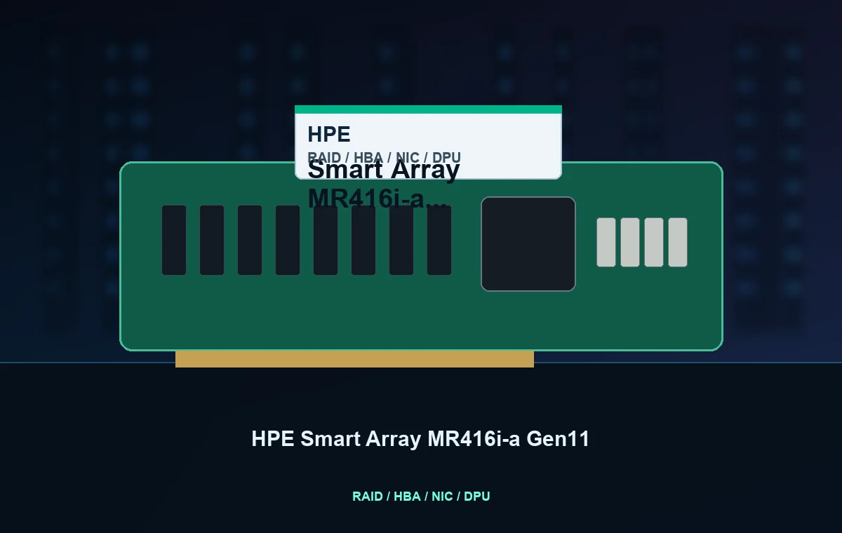 HPE Smart Array MR416i-a Gen11