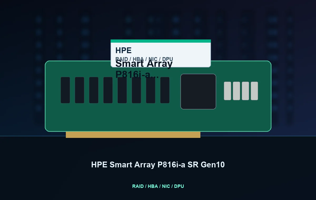 HPE Smart Array P816i-a SR Gen10