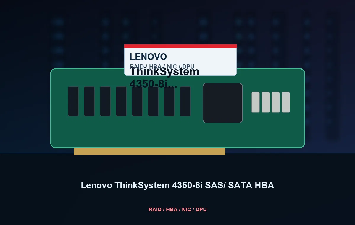 Lenovo ThinkSystem 4350-8i SAS/SATA HBA