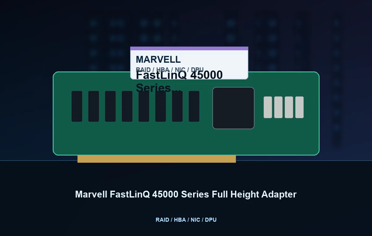 Marvell FastLinQ 45000 Series Full Height Adapter