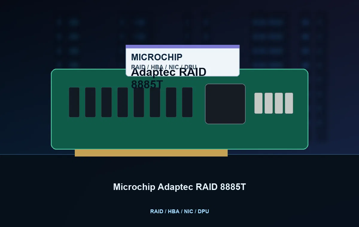Microchip Adaptec RAID 8885T