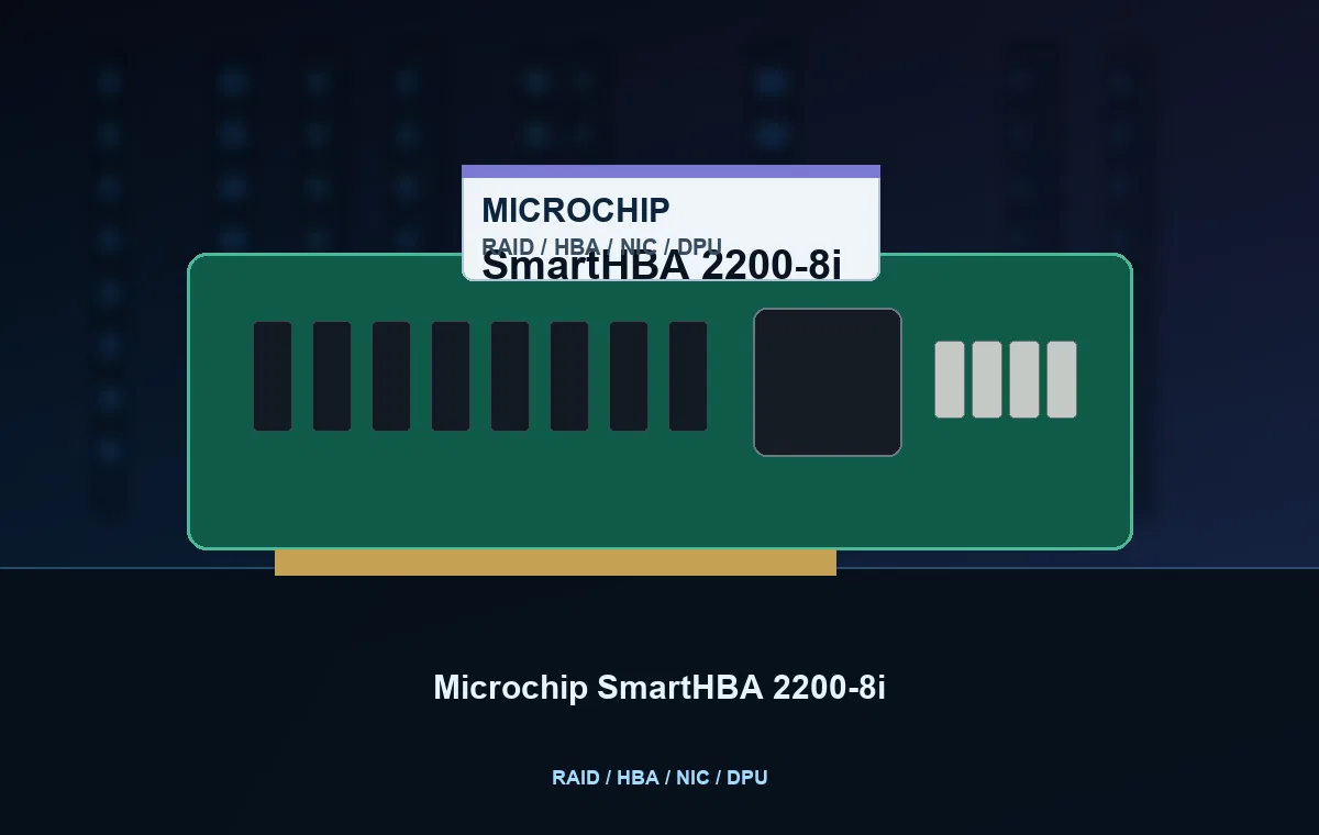Microchip SmartHBA 2200-8i