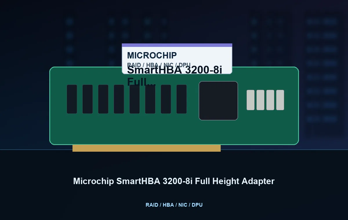 Microchip SmartHBA 3200-8i Full Height Adapter