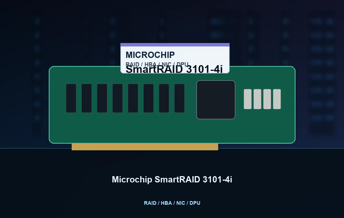 Microchip SmartRAID 3101-4i