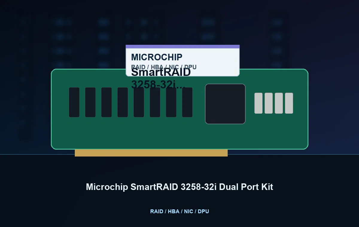 Microchip SmartRAID 3258-32i Dual Port Kit