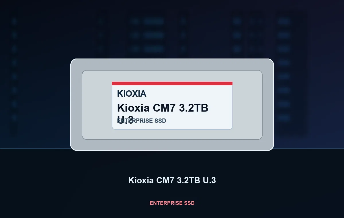 Kioxia CM7 3.2TB U.3