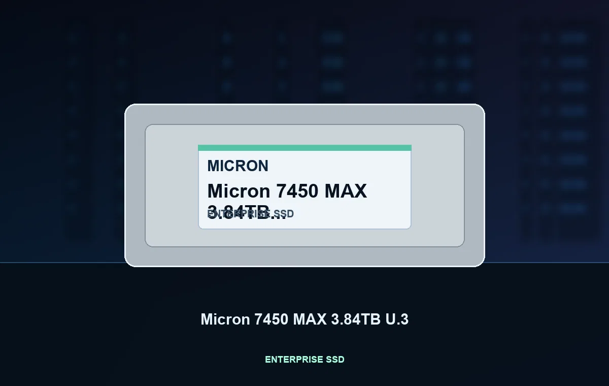 Micron 7450 MAX 3.84TB U.3