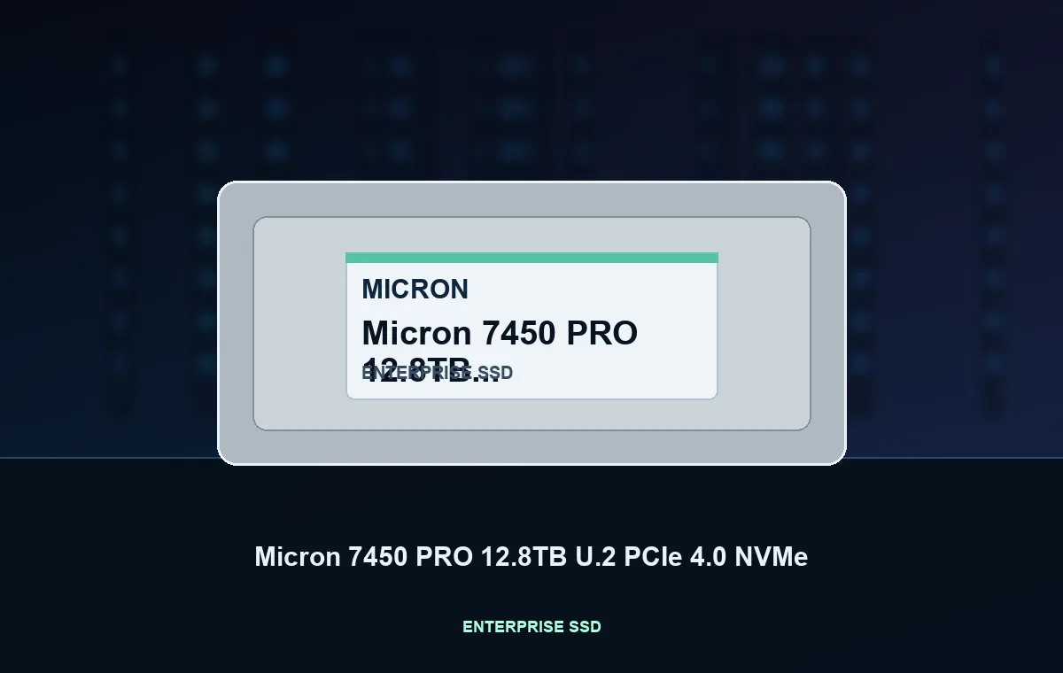 Micron 7450 PRO 12.8TB U.2 PCIe 4.0 NVMe