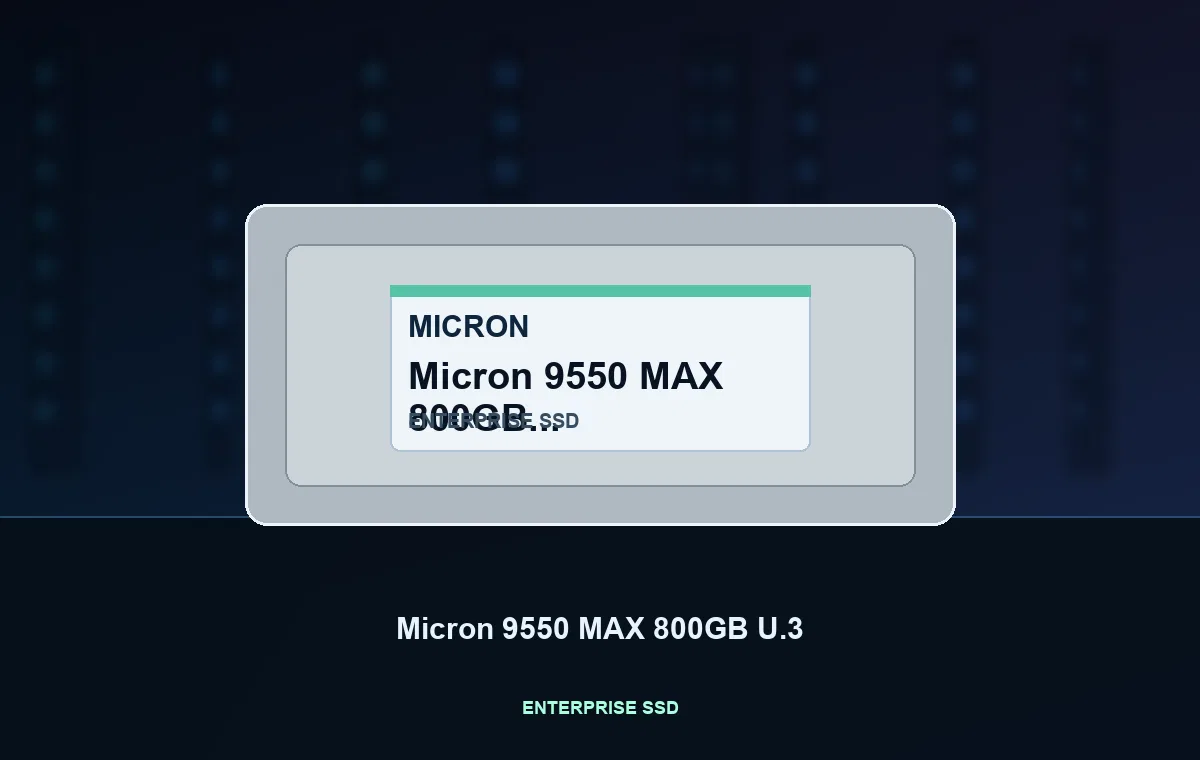 Micron 9550 MAX 800GB U.3